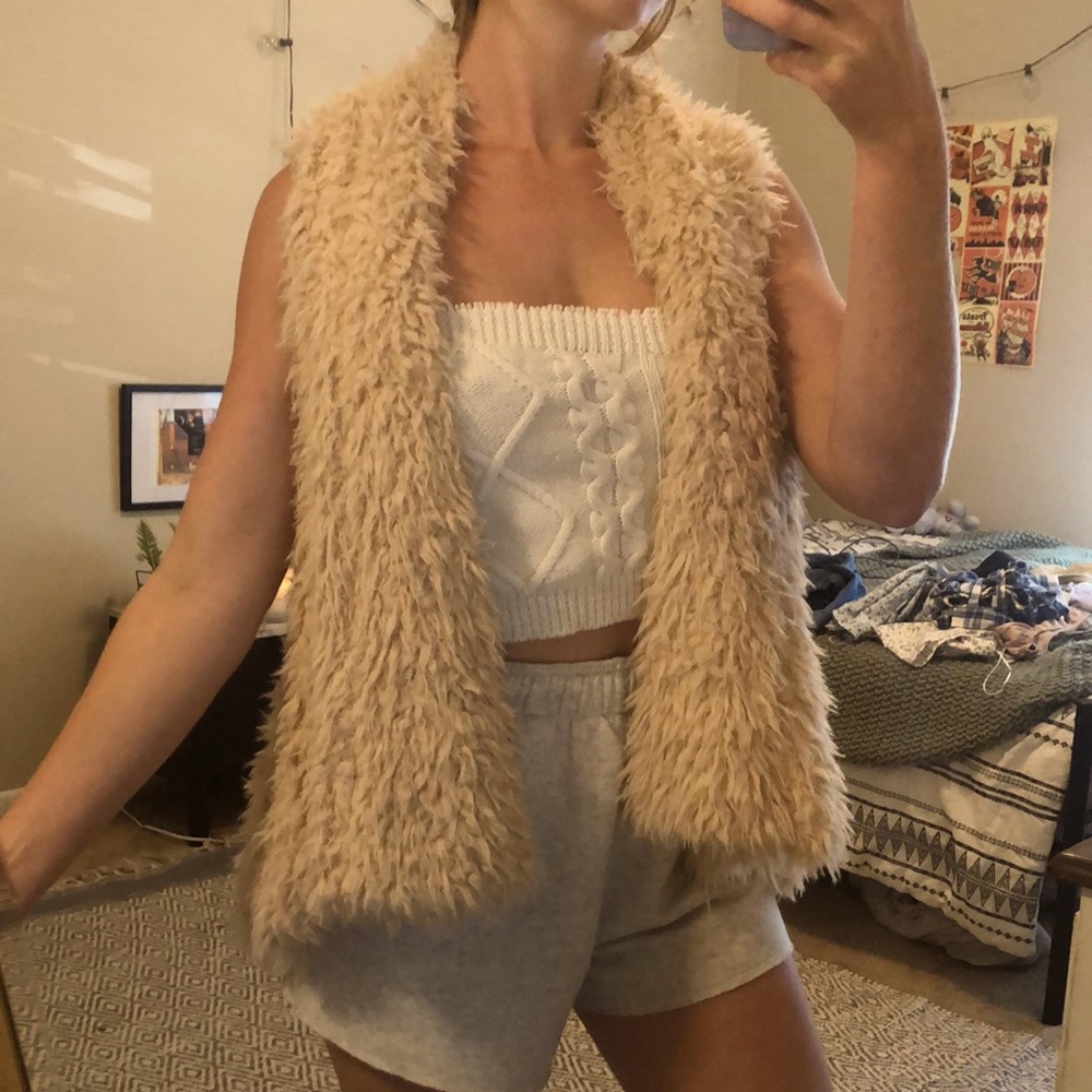 SO SOFT furry vest